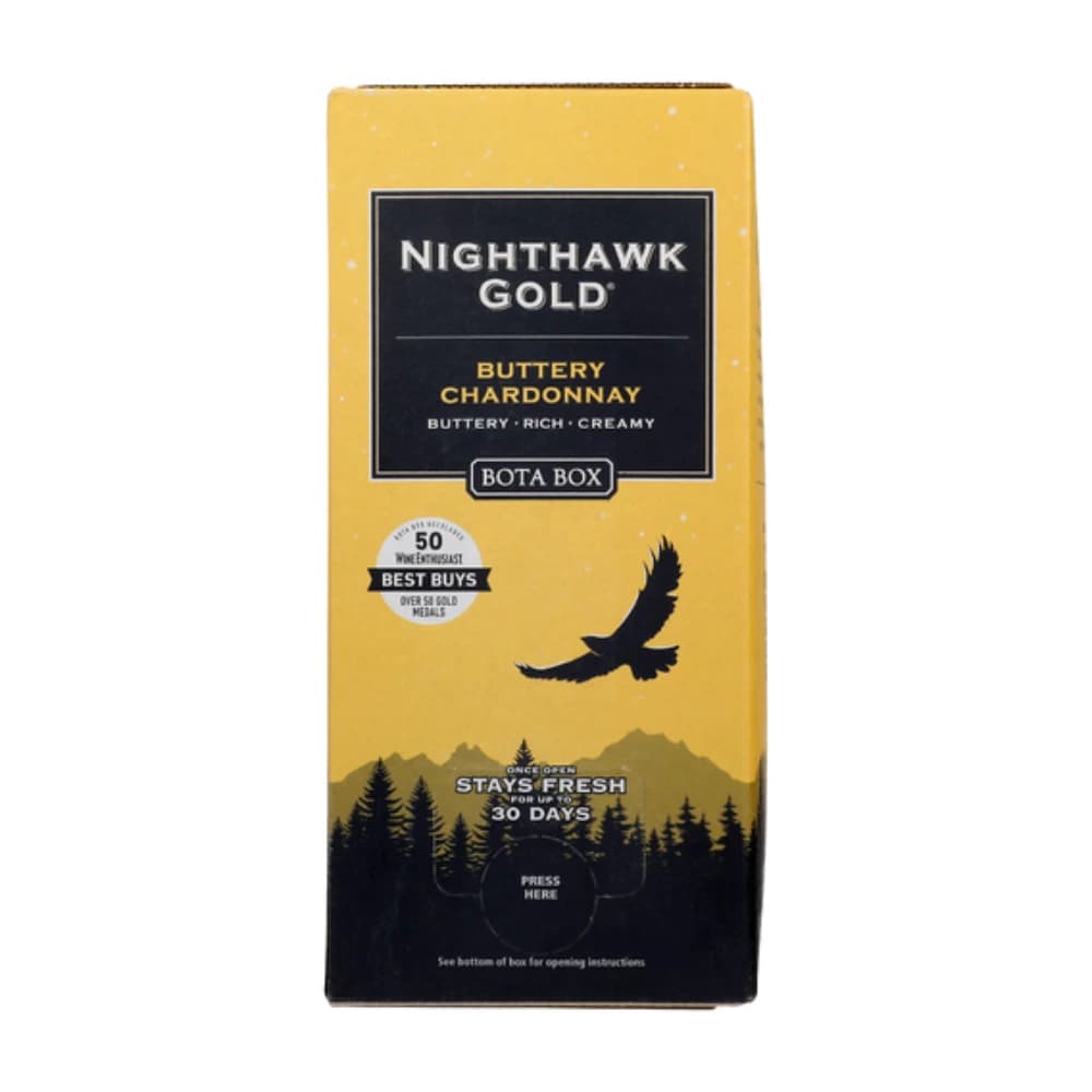 Bota Box Chardonnay Nighthawk, 3L