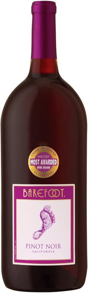 Barefoot Cellars Pinot Noir Red Wine, 1.5L