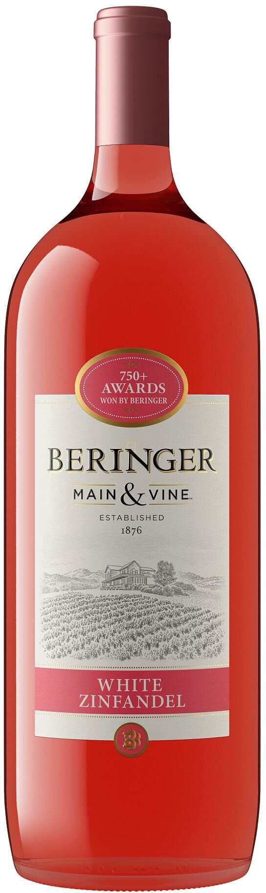 Beringer Main & Vine White Zinfandel, 1.5L