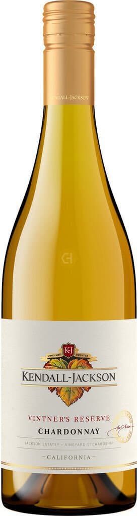 Kendall-Jackson Vintner's Reserve California Chardonnay White Wine, 750mL