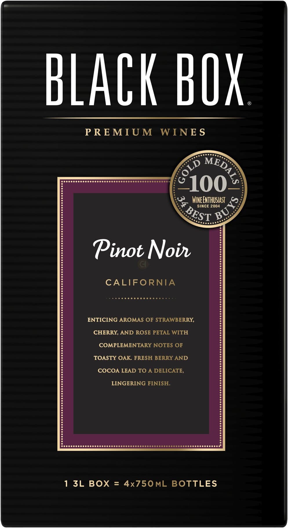 Black Box Pinot Noir Red Wine Box, 3L