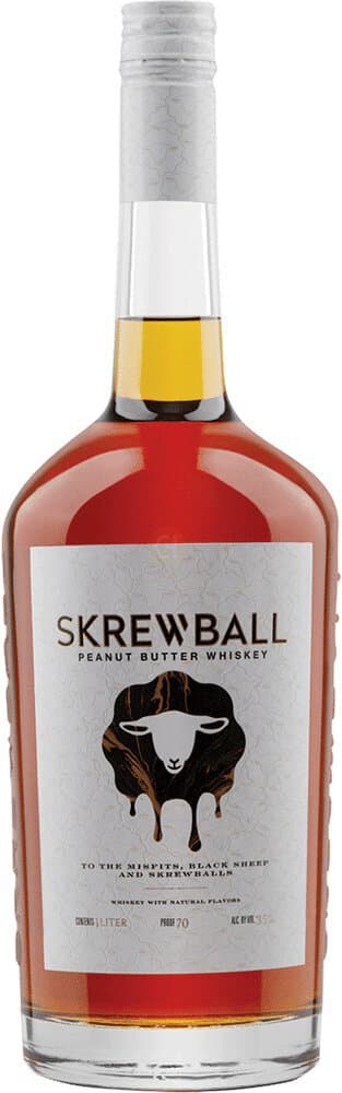 Skrewball Peanut Butter Whiskey, 1L