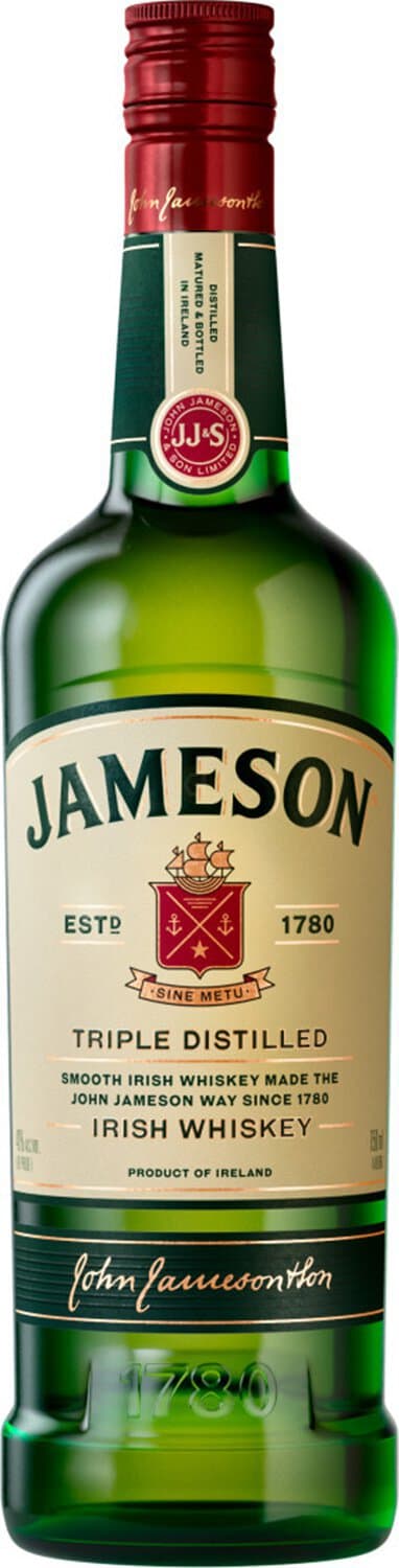 Jameson Irish Whiskey, 750mL