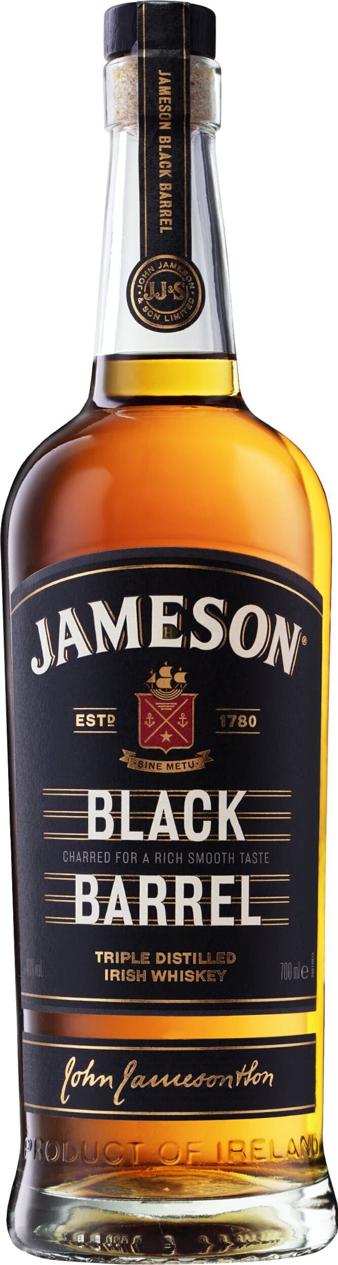 Jameson Black Barrel Irish Whiskey, 750mL