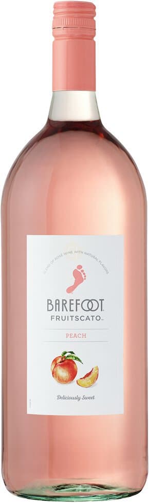 Barefoot Fruitscato Peach Sweet Wine, 1.5L