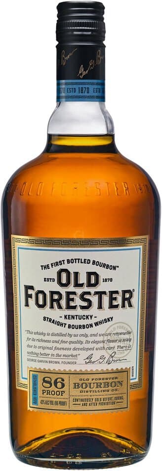 Old Forester 86 Proof Kentucky Straight Bourbon Whisky, 1L