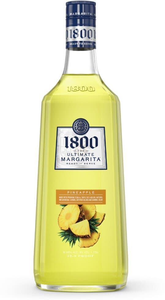 1800 The Ultimate Margarita Pineapple Cocktail, 1.75L