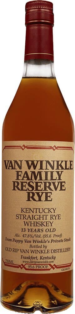 Van Winkle Family Reserve Rye 13 Year, 750mL