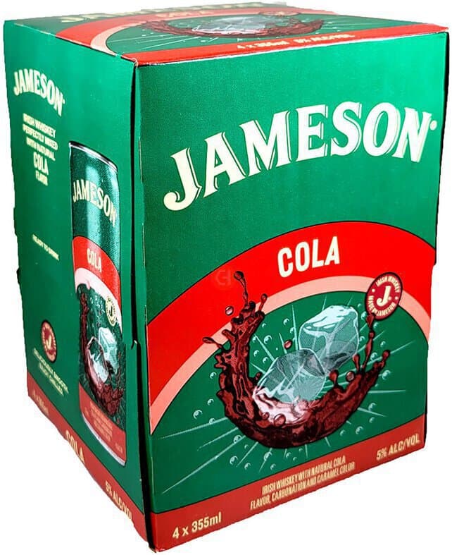 Jameson Cola in a Can!, 355mL