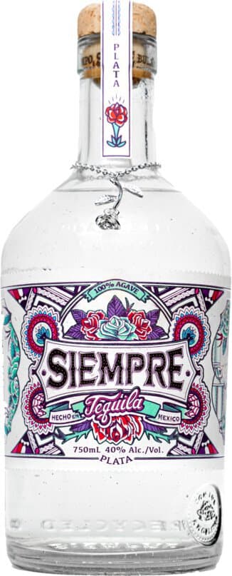 Siempre Tequila Plata, 750mL