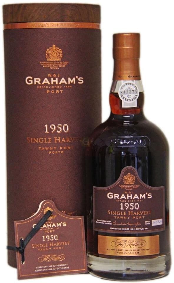 Grahams Porto Tawny Single Estate 1950 Wood Box