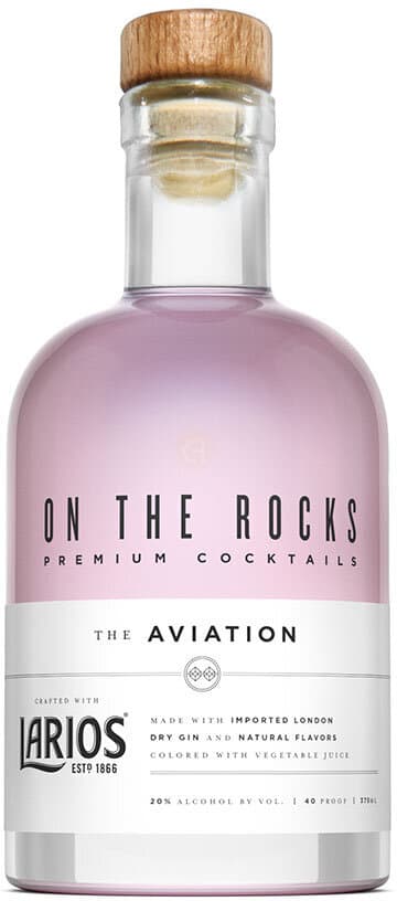 On The Rocks Larios The Aviation, 375mL