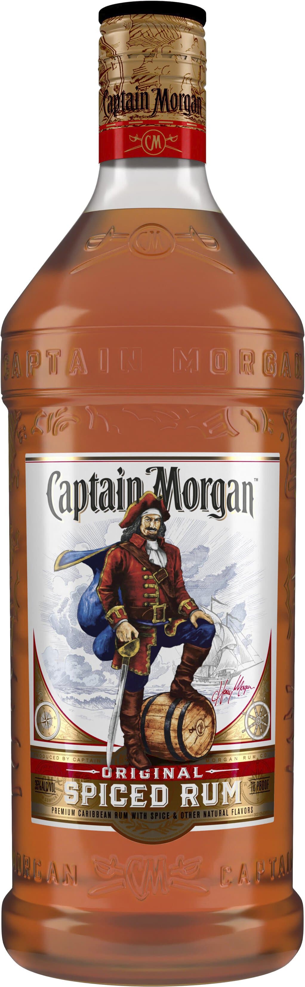 Captain Morgan Original Spiced Rum, 1.75L