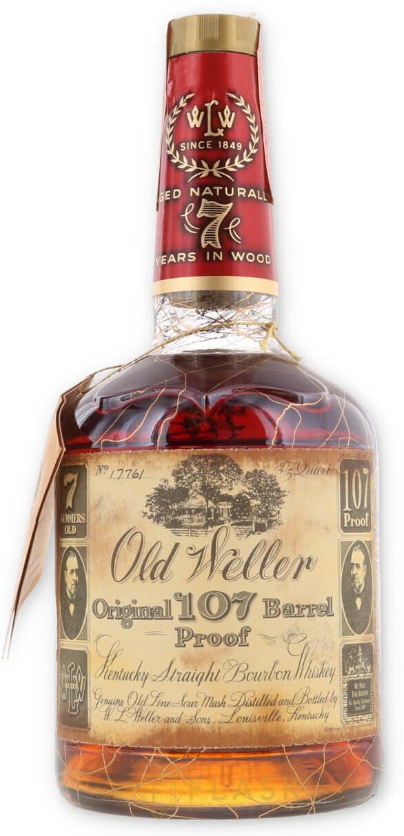 1970 Old Weller Original 107 Barrel Proof