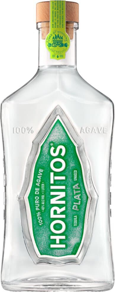 Hornitos Plata Tequila, 1L
