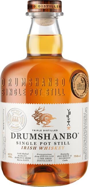 Drumshanbo Single Pot Irish Whiskey, 750mL