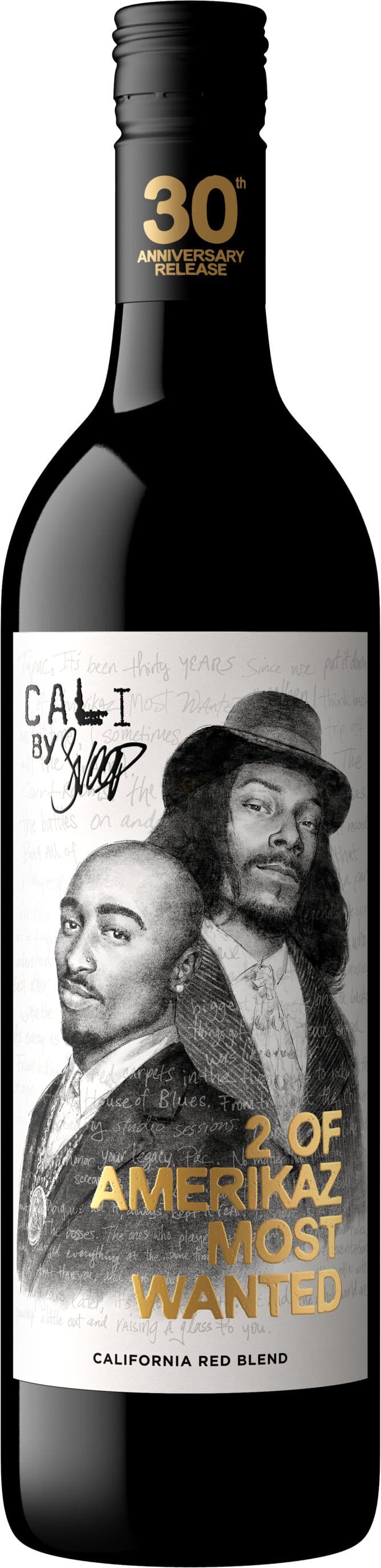 19 Crimes Snoop Dogg 2 of Amerikaz Most Wanted California Red Wine Blend, 750mL