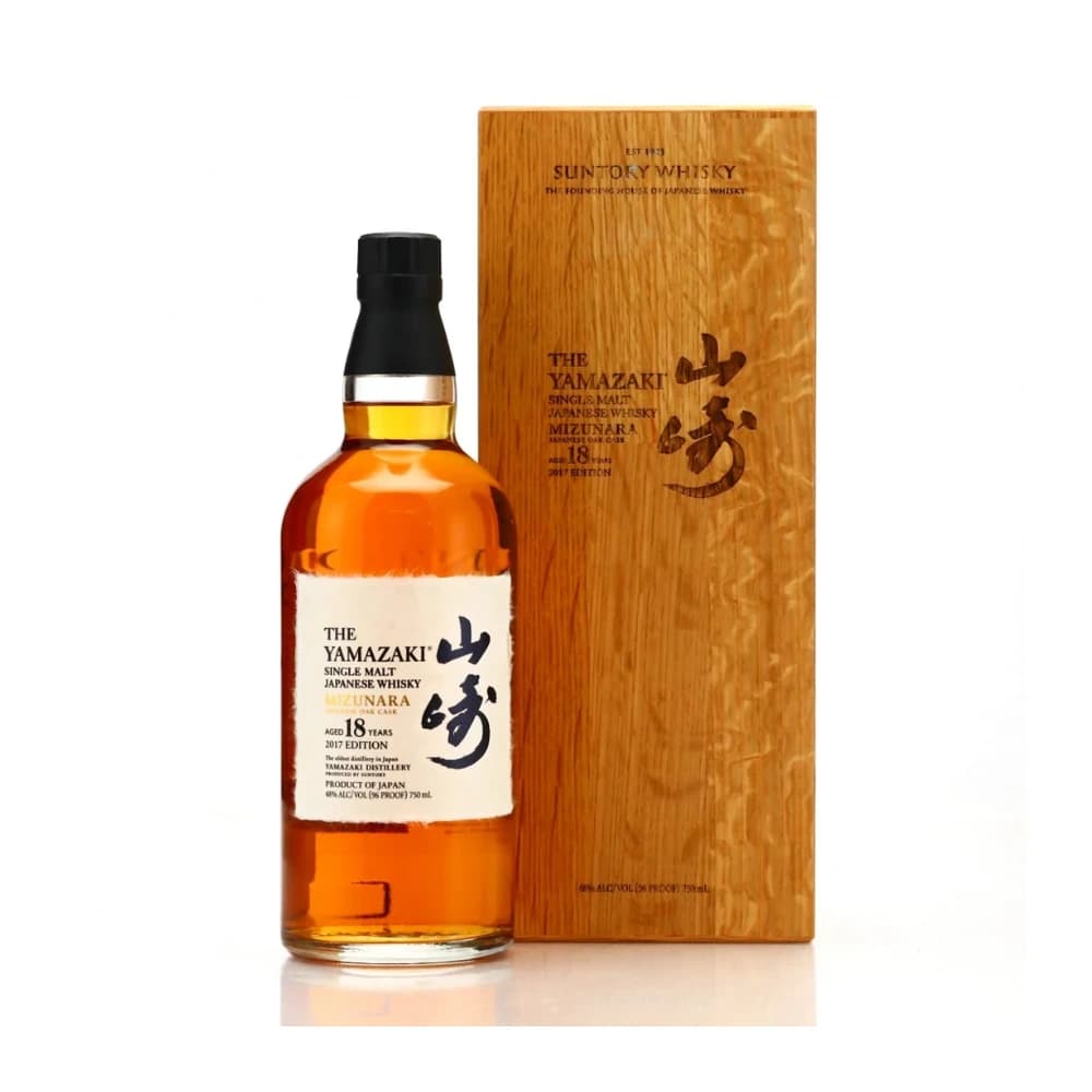 Yamazaki 18 Year Mizunara, 750mL
