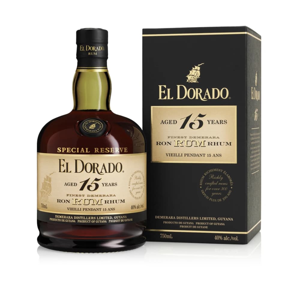 El Dorado 15 Years Old Rum, 750mL
